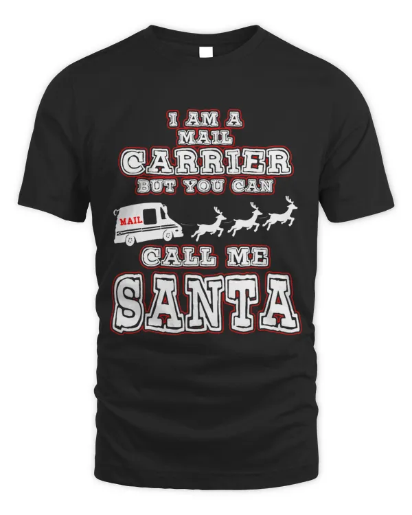 Mail Carrier Funny Gift I Santa Christmas Costume 2