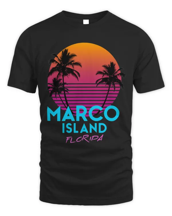 Marco Island Florida Retro 80s