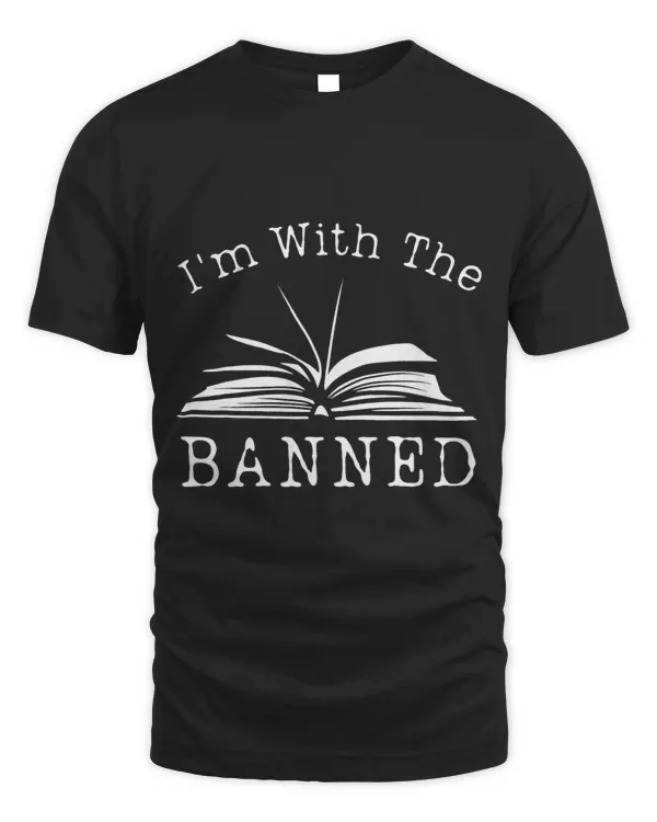 Im With The Banned Books English Teacher Librarian Tee