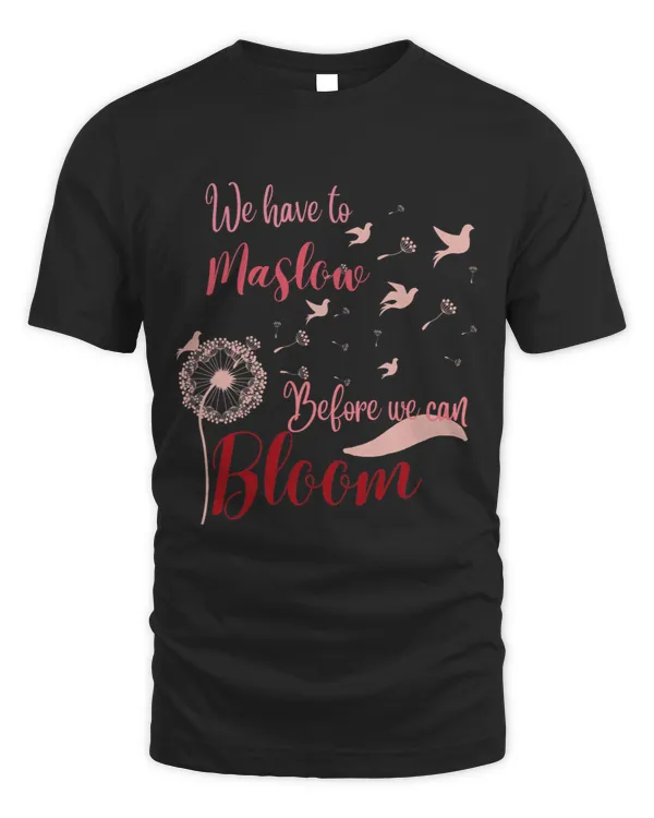 Behavior Therapist We Have To Maslow Before We Can Bloom 4