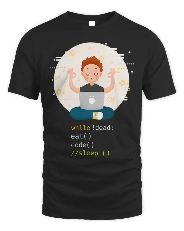 Eat Sleep Code Computer Science Programming design