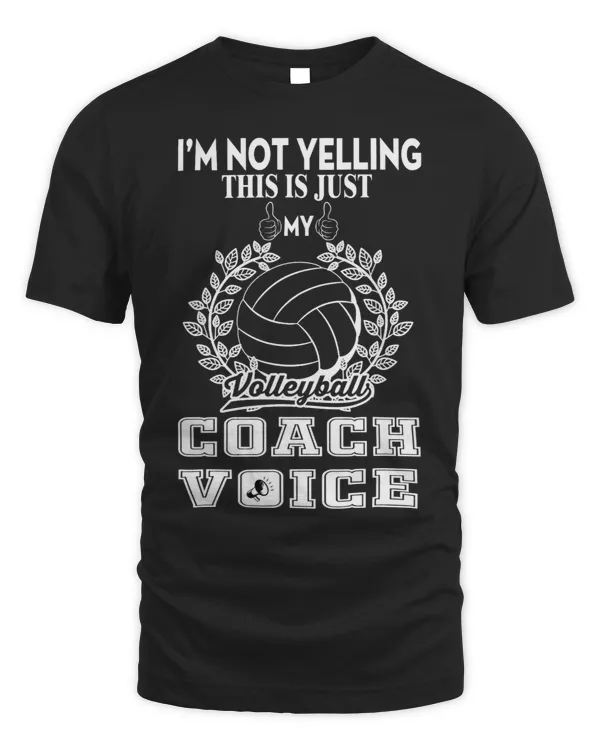 Im not yelling this is just my Volleyball coach voice 8