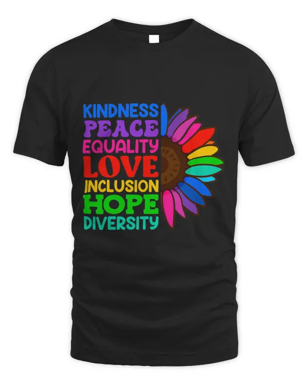 Inclusion Acceptance Kindness Solidarity Awareness