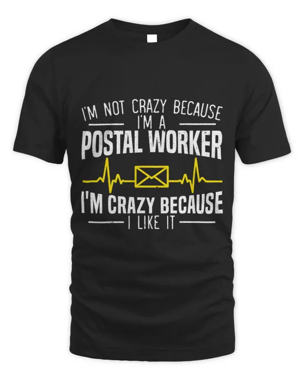 Postal Worker Heartbeat Post Office Mail Carrier