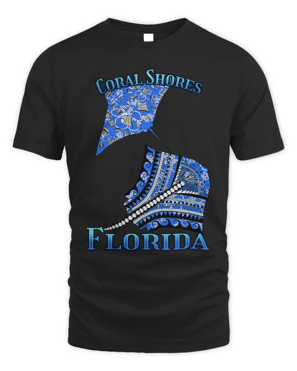 Stingrays Fish Coral Shores Florida Vacation Tribal Stingray