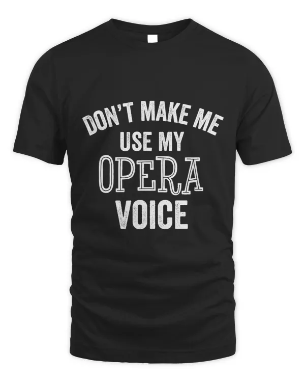 Opera Voice Funny Singer Teacher Chorus Vocal Coach Gift