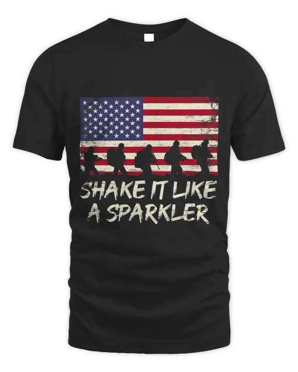 Shake It Like a Sparkler Patriotic American Patriotism USA