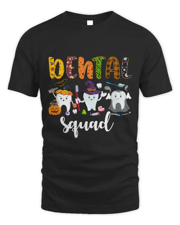 Funny Tooths Dental Squad Halloween Dental Assistant Costume