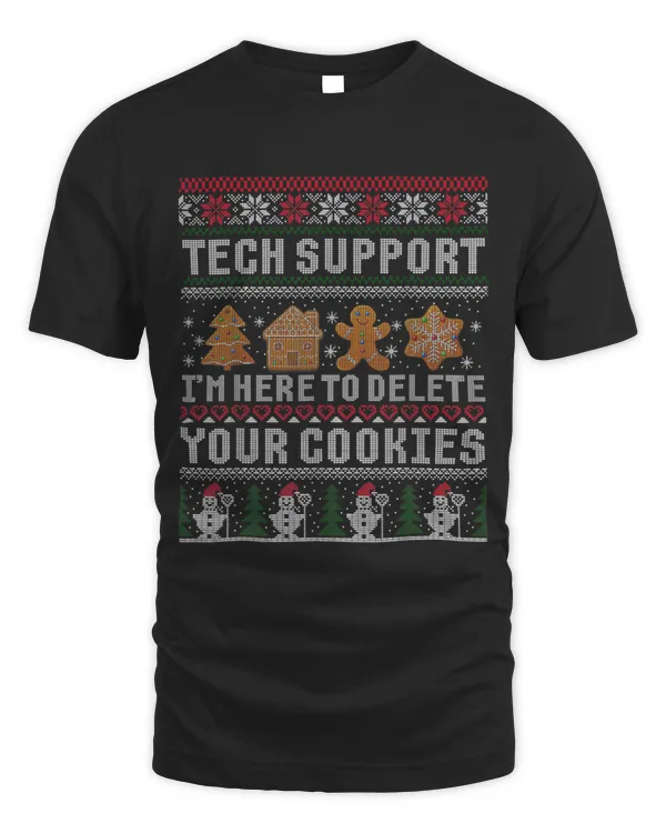 Funny Christmas Tech Suppor Computer Programmer