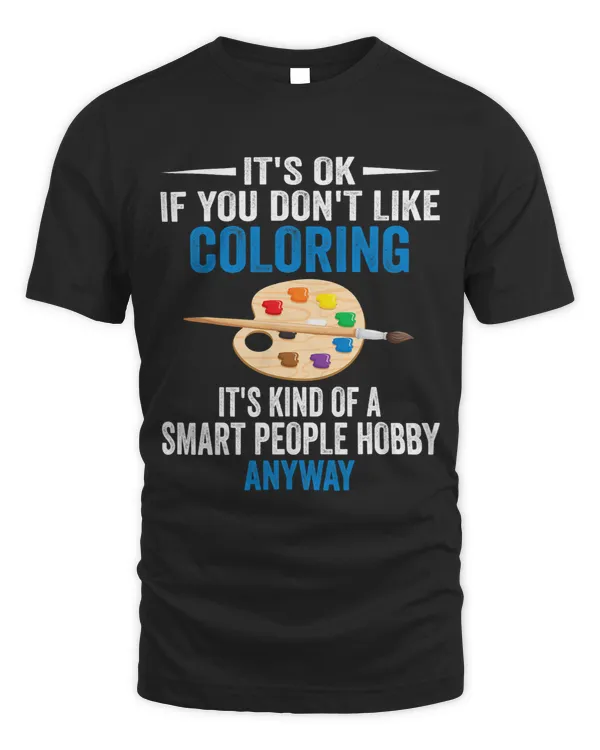 Smart People Hobby Coloring Funny Painting Lover Gift