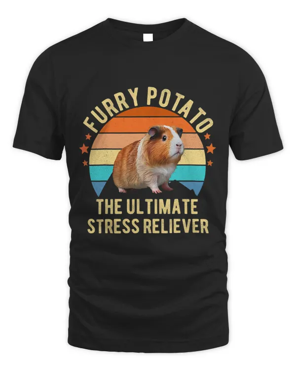 GP Guinea Pig Retro Guinea Pig Shirt Furry Potato Vintage Guinea Pig Funny 2