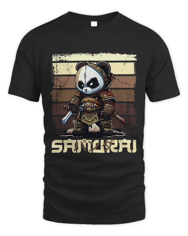 Pandas Unleash Your Manga Obsession with Samurai Panda Art