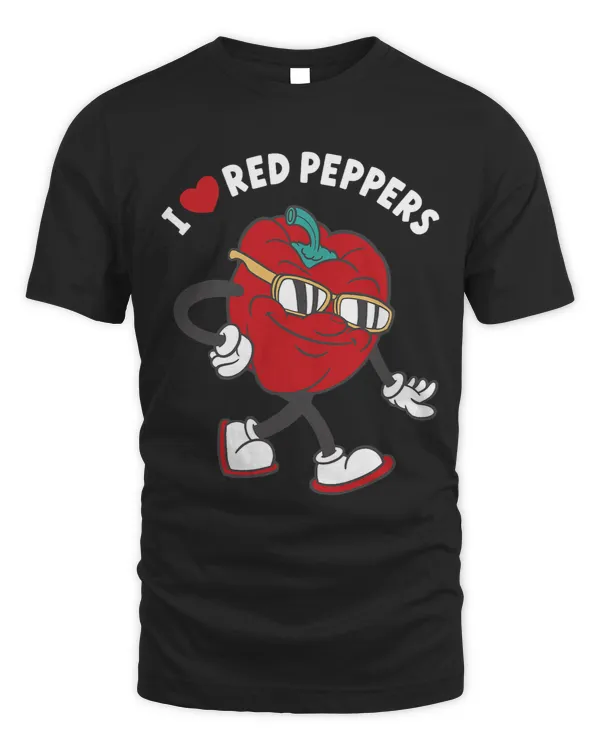 Funny Red Pepper Design Capsicum
