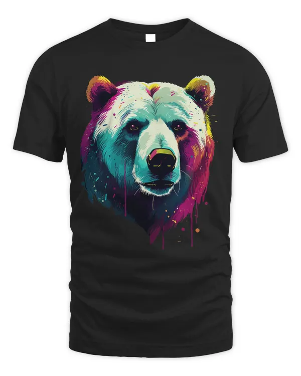Bears Polar Bear Pop Art Collorful Polar Bear Lovers