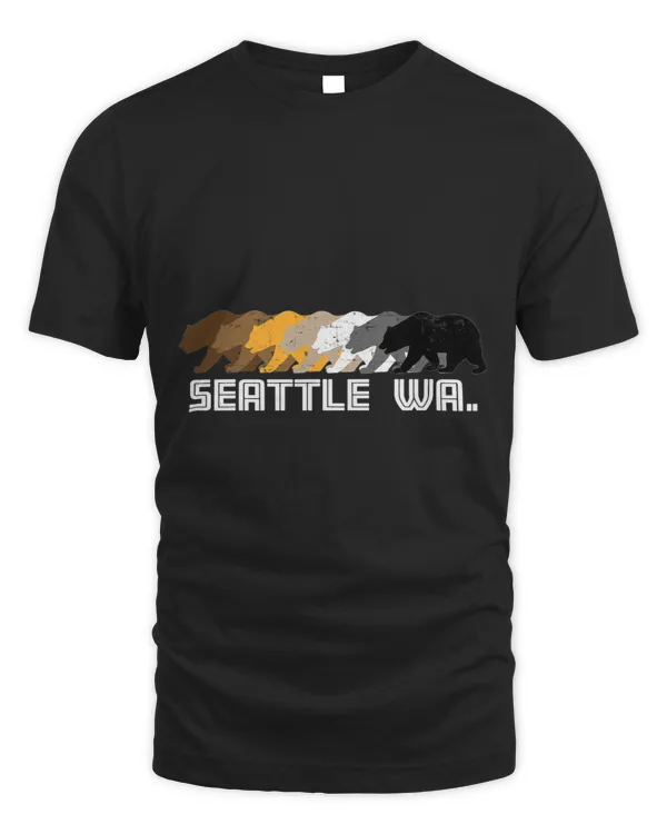 Bears Seattle Washington Gay Bear Distressed
