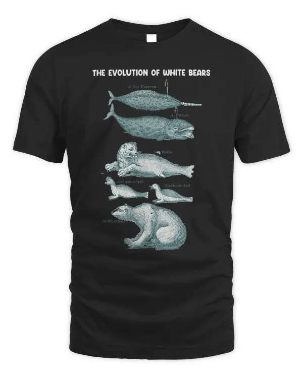 Bears Vintage Retro Design of Narwhal Whale Ocean 2Bear Lovers