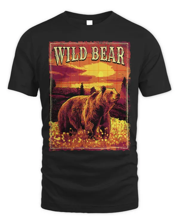 Bears Wild bear in nature