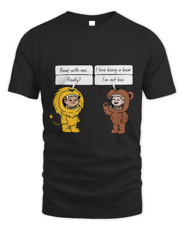 Bears With Me Funny Colorful Fun Silly Design