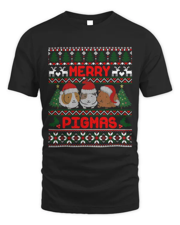 GP Guinea Pig Ugly Christmas Sweater Merry Pigmas