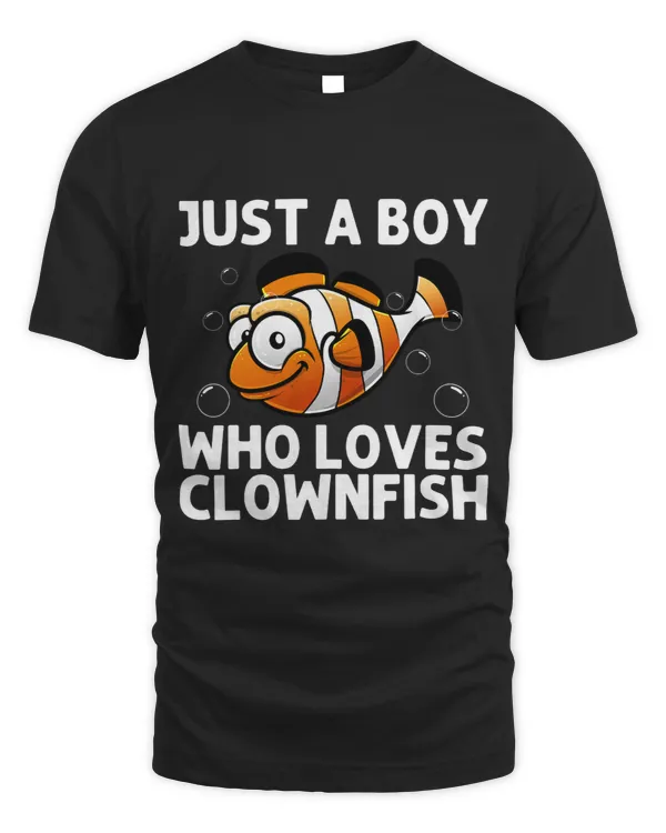 Clownfish Lover Cool Clownfish For Boys Kids Sea Clown Fish Ocean Salt Water