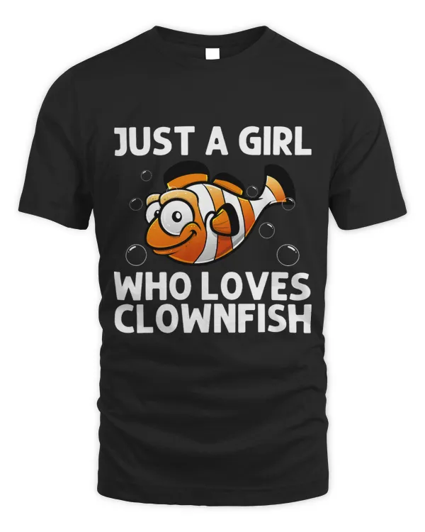Clownfish Lover Cool Clownfish For Girls Kid Sea Clown Fish Ocean Salt Water9
