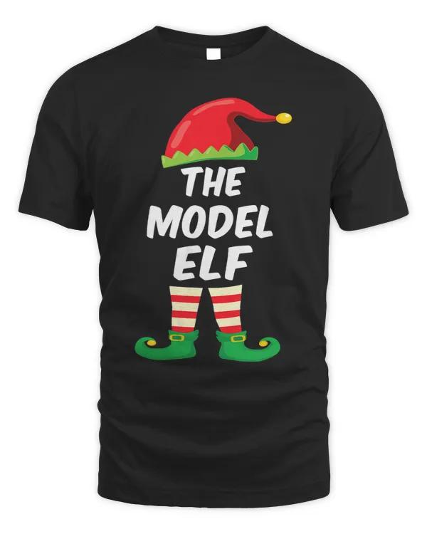 The Model Elf Family Matching Funny Christmas Costume Party