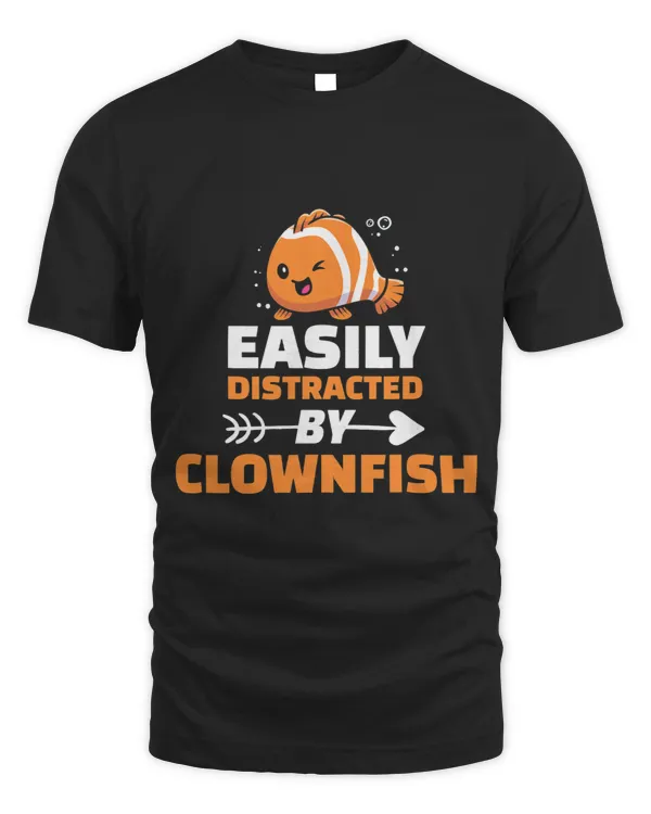 Clownfish Lover Cute Easily Distracted by Clownfish Gift for Fish Pet Owner