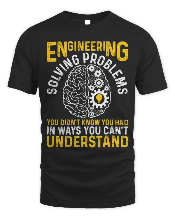 Funny Engineer Engineering Gear Brain Technician Engineer