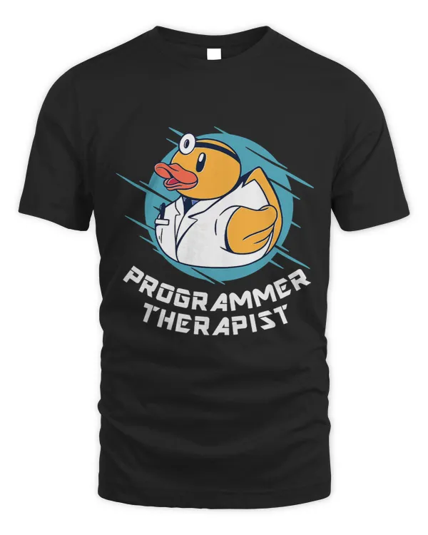 Rubber Duck Programmer Therapist a Funny Developer