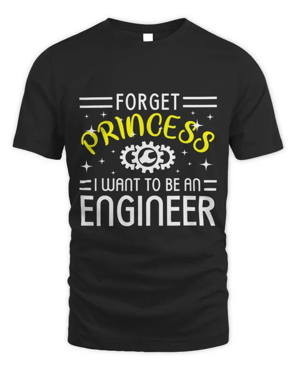 Funny Future Engineer Girl Forgot Princess Birthday Engineer