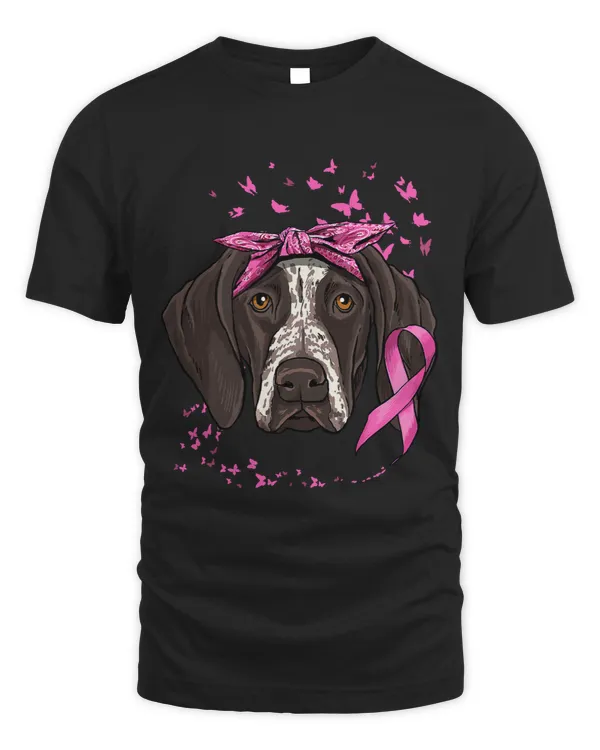 BC German Shorthaired Pointer Breast Cancer Awareness126 Cancer