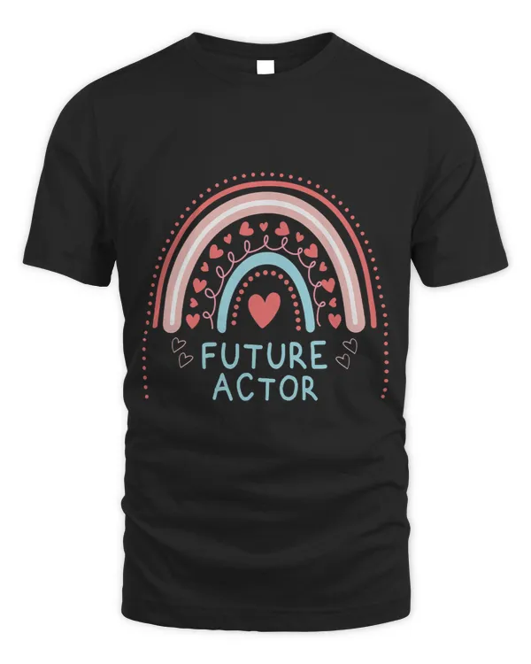 Future Actor Rainbow Design for Actress Kids