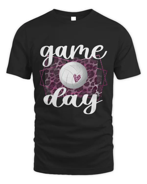 Game Day Leopard Volleyball Game Day