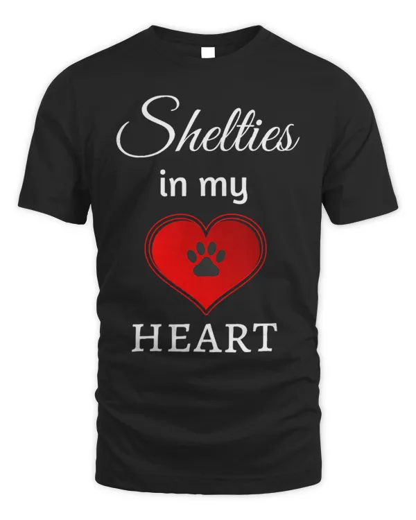 Dog Shetland Shelties Sheltie Gift Sheltie In My Heart Sheltie Mom