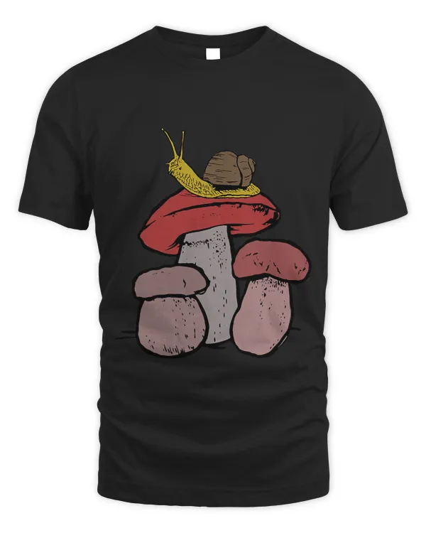 Mushroom Gift Snail Mushrooms Children Autumn Forest Nature