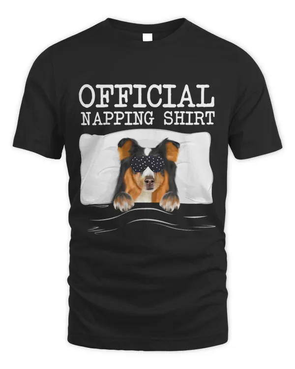 Dog Shetland Sleep Mask Official Napping Shetland Sheepdog Sleeping