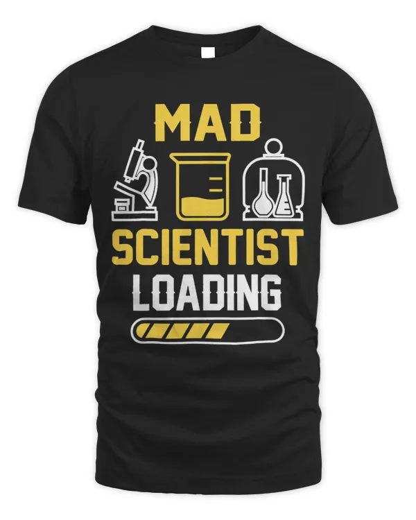 Funny Mad Scientist Loading Labgeek Science Lover Gamer Gift