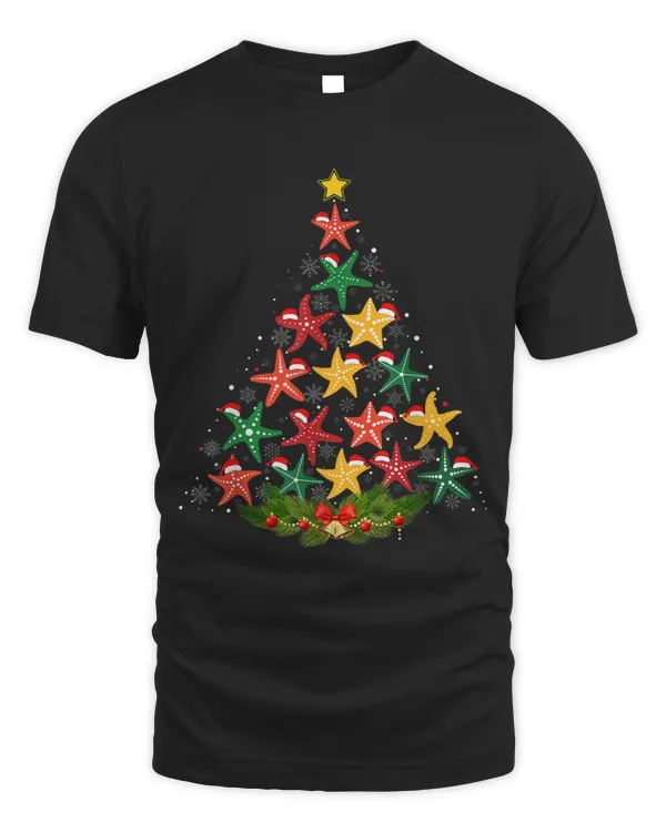 Starfish Lover Xmas Matching Outfits for Holiday Starfish Christmas Tree