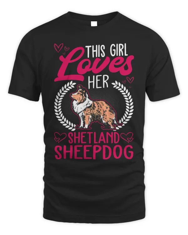 Dog Shetland This girl loves her Shetland Sheepdog Sheltie
