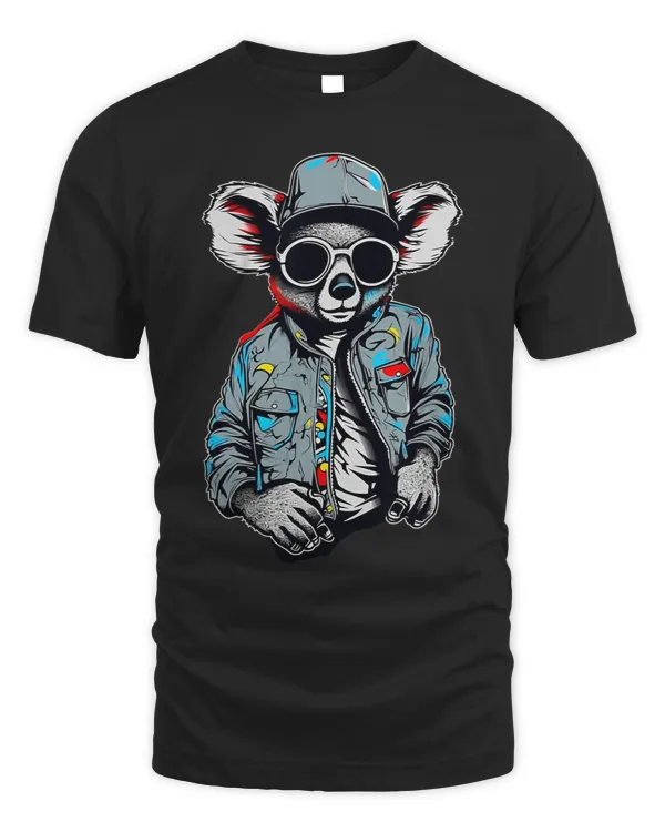 Koalas Zoo Animal Dressed in Cloths As Human