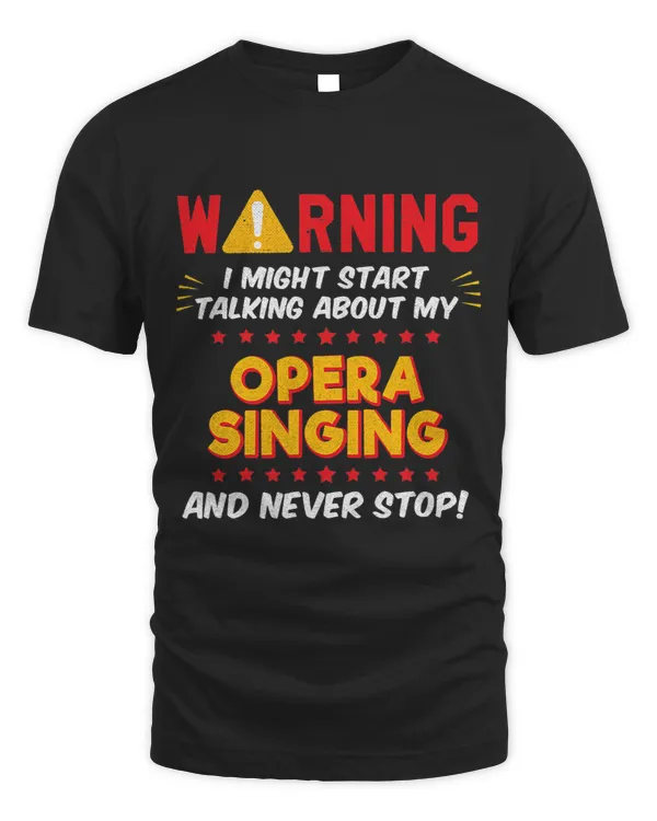 Funny Opera Singer Voice Choir Joke Graphic 1