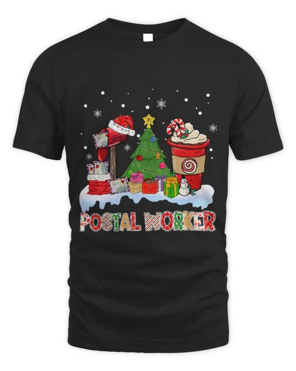 Merry Christmas Postal Worker Christmas Mail Carrier