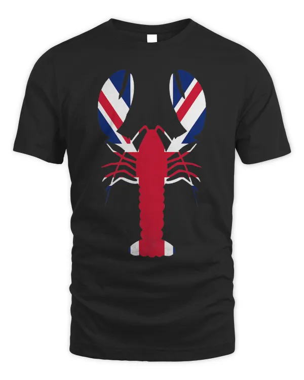 Lobsters vintage UK United Kingdom flag seafood lover