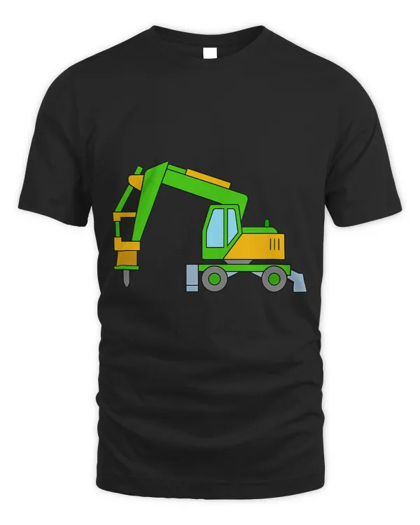 Excavator Ex with Hammer Pneumatic Scraper Children