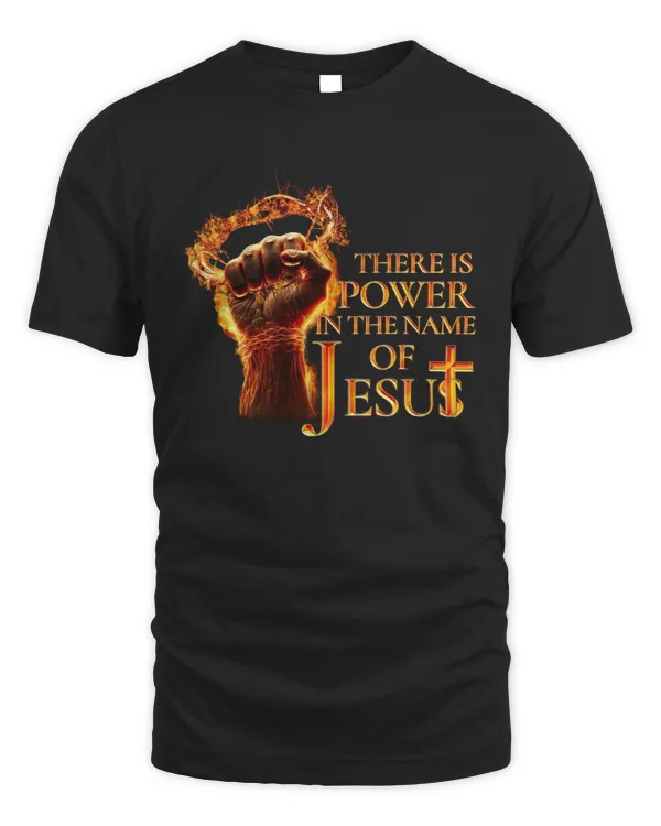 There Is Power In The Name Of Jesus - AMEN - Jesus - Christian.- 100% Best Quality