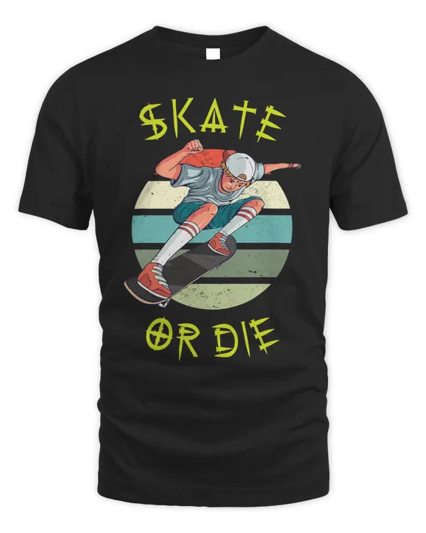 Skate or Die Skateboarding Teenager Boy Skateboarder