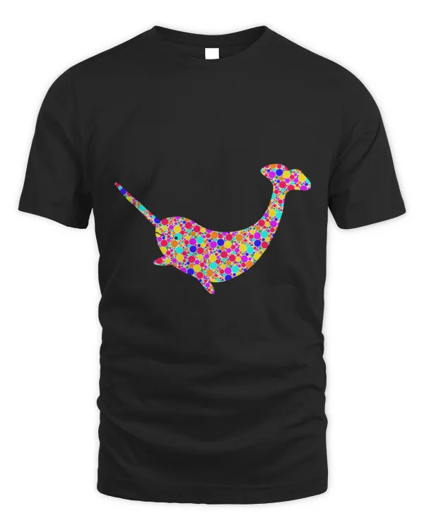 Narwhal Lover International Dot Day Colorful Dotted Narwhal