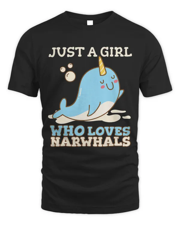 Narwhal Lover Just a Girl Who Loves Narwhals