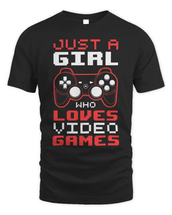 Gamer Girl Shirt Video Game Gifts for Women Gaming Gamers 2