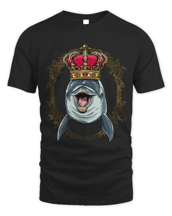Dolphin Lover King Queen Dolphin Princess Marine Biology Dolphin Lover